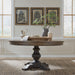 Americana Farmhouse - Pedestal Table – Dining Tables by Liberty Furniture at Furniture Wholesale Plus , Nashville furniture store