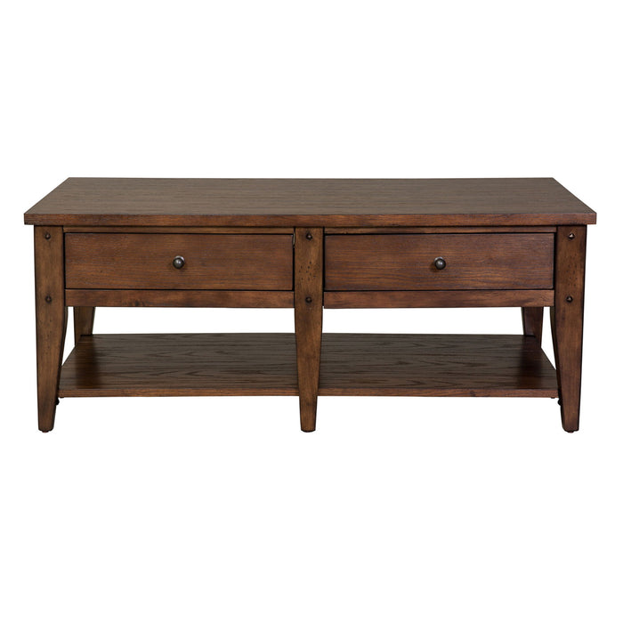 Lake House - 3 Piece Set (1-Cocktail 2-End Tables) – Table Sets by Liberty Furniture at Furniture Wholesale Plus , Nashville furniture store