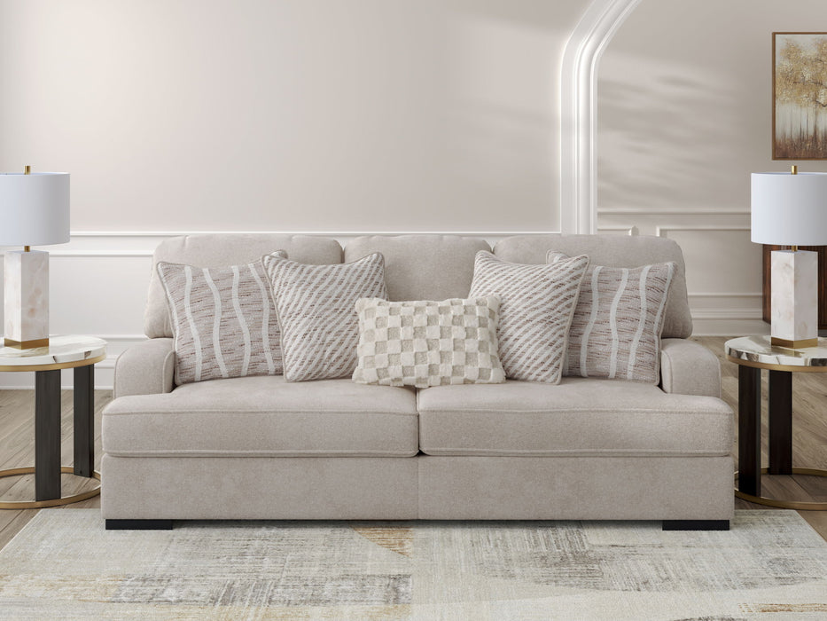 High Profile - Sofa - Taupe – Stationary Sofas by Benchcraft® at Furniture Wholesale Plus , Nashville furniture store