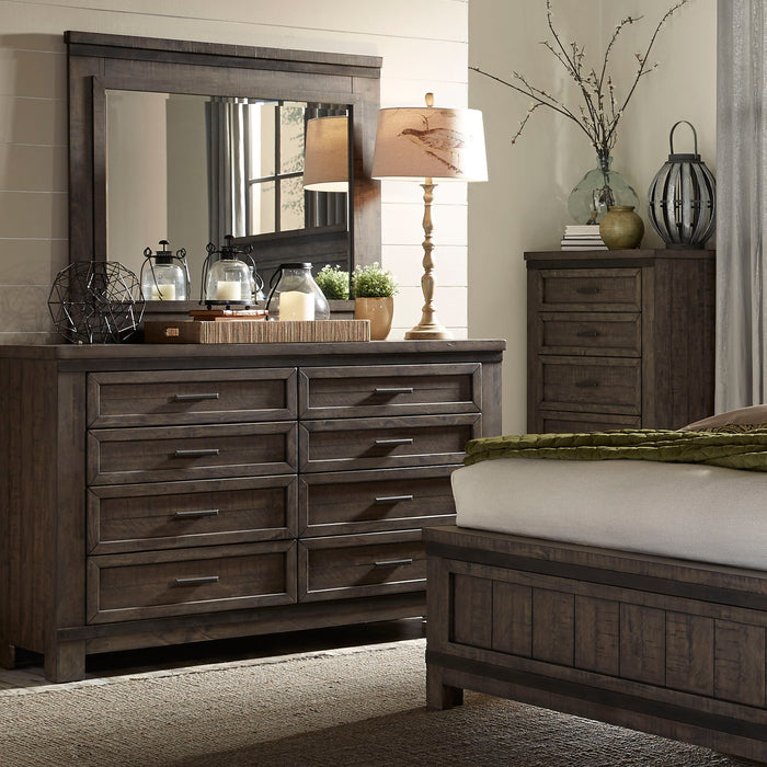 Thornwood Hills - Two Sided Storage Bed, Dresser & Mirror – 3 Piece Bedroom Sets by Liberty Furniture at Furniture Wholesale Plus , Nashville furniture store