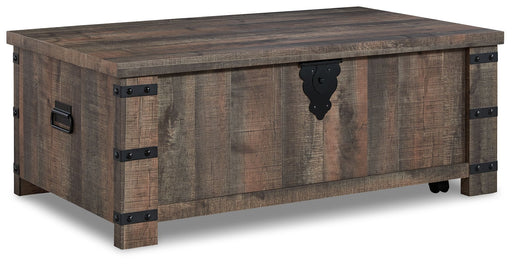 Hollum - Lift Top Cocktail Table - Rustic Brown – Cocktail Tables by Signature Design by Ashley® at Furniture Wholesale Plus , Nashville furniture store