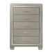 Platinum - Youth Chest - Сhampagne – Accent Chests by Elements International at Furniture Wholesale Plus , Nashville furniture store
