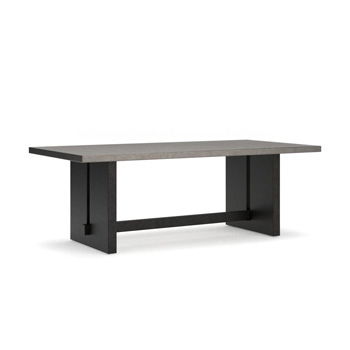 Salina Bay - Rectangular Dining Table With Umbrella Option - Black / Gray – Dining Tables by Millennium® by Ashley at Furniture Wholesale Plus , Nashville furniture store