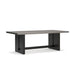 Salina Bay - Rectangular Dining Table With Umbrella Option - Black / Gray – Dining Tables by Millennium® by Ashley at Furniture Wholesale Plus , Nashville furniture store