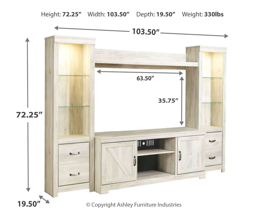 Bellaby - Entertainment Center – Entertainment Centers by Signature Design by Ashley® at Furniture Wholesale Plus , Nashville furniture store