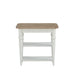 Turnberry Park - Chairside Table - Washed White – Chair Side Tables by Liberty Furniture at Furniture Wholesale Plus , Nashville furniture store
