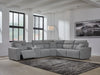 ModMax II - Salt And Pepper - Reclining Sectional – Reclining Sectionals by Signature Design by Ashley® at Furniture Wholesale Plus , Nashville furniture store