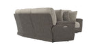Rendezvous - 5 Piece Modular Sectional With 3 Reclining Seats - Umber – Reclining Sectionals by Catnapper at Furniture Wholesale Plus , Nashville furniture store