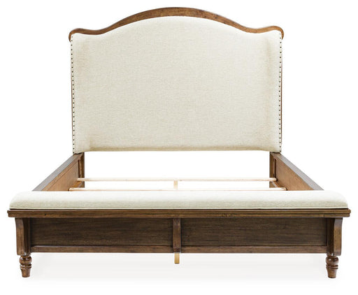 Sturlayne - Upholstered Panel Bed – Upholstered Beds by Benchcraft® at Furniture Wholesale Plus , Nashville furniture store