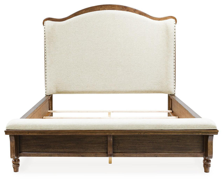 Sturlayne - Upholstered Panel Bed – Upholstered Beds by Benchcraft® at Furniture Wholesale Plus , Nashville furniture store