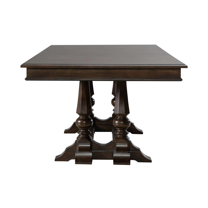 Arden Road - Trestle Table - Satin Cherry – Dining Tables by Liberty Furniture at Furniture Wholesale Plus , Nashville furniture store