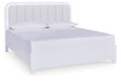 Jarlee - 4 Pc. - King Panel Bed, Dresser, Mirror And Nightstand - White – 4 Piece Bedroom Sets by Signature Design by Ashley® at Furniture Wholesale Plus , Nashville furniture store
