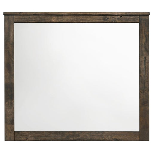 Woodmont - Dresser Mirror - Rustic Golden Brown - Premium Bedroom Mirrors from CoasterEveryday - Just $129! Shop now at Furniture Wholesale Plus  We are the best furniture store in Nashville, Hendersonville, Goodlettsville, Madison, Antioch, Mount Juliet, Lebanon, Gallatin, Springfield, Murfreesboro, Franklin, Brentwood