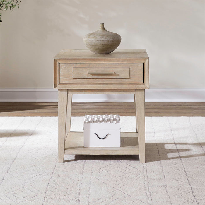 Brentwood - End Table - Sandstone – End Tables by Liberty Furniture at Furniture Wholesale Plus , Nashville furniture store