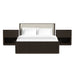 Sylvie - Bedroom Set With Upholstered Bed – 3 Piece Bedroom Sets by Elements International at Furniture Wholesale Plus , Nashville furniture store