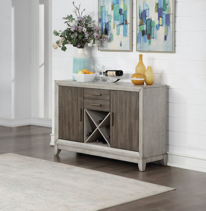 Abacus - Server - Dark Brown – Servers by Steve Silver Furniture at Furniture Wholesale Plus , Nashville furniture store