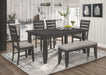 Dalila - Rectangular Dining Table Set - Premium 5 Piece Dining Room Sets from CoasterEveryday - Just $889! Shop now at Furniture Wholesale Plus  We are the best furniture store in Nashville, Hendersonville, Goodlettsville, Madison, Antioch, Mount Juliet, Lebanon, Gallatin, Springfield, Murfreesboro, Franklin, Brentwood