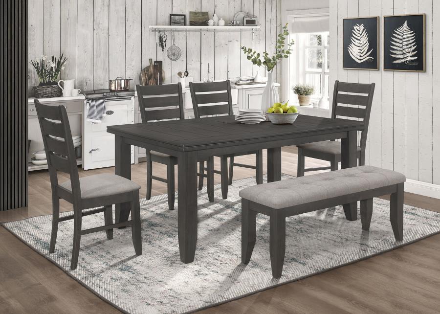 Dalila - Rectangular Dining Table Set - Premium 5 Piece Dining Room Sets from CoasterEveryday - Just $889! Shop now at Furniture Wholesale Plus  We are the best furniture store in Nashville, Hendersonville, Goodlettsville, Madison, Antioch, Mount Juliet, Lebanon, Gallatin, Springfield, Murfreesboro, Franklin, Brentwood