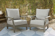 Visola - Lounge Chair w/Cushion (Set of 2) - Gray – Chair Sets by Signature Design by Ashley® at Furniture Wholesale Plus , Nashville furniture store