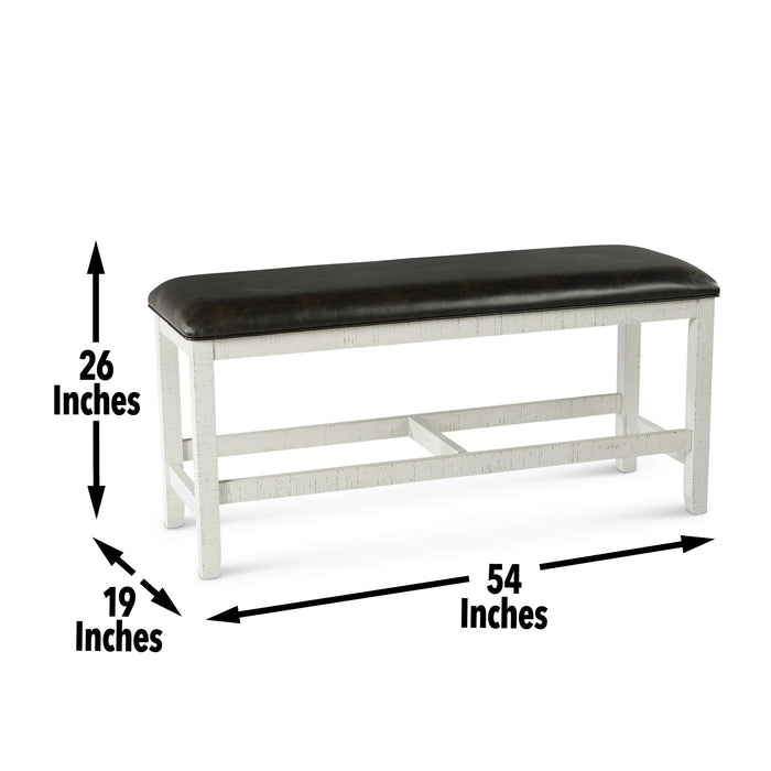 Hyland - Counter Height Bench – Counter Benches by Steve Silver Furniture at Furniture Wholesale Plus , Nashville furniture store
