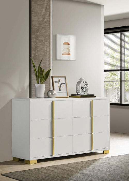 Marceline - 6-Drawer Dresser – Dressers by Coaster Fine Furniture at Furniture Wholesale Plus , Nashville furniture store