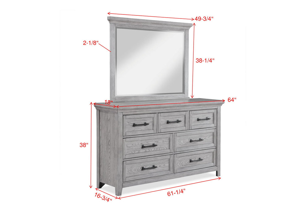 Beckett - Dresser – Dressers by Crown Mark at Furniture Wholesale Plus , Nashville furniture store