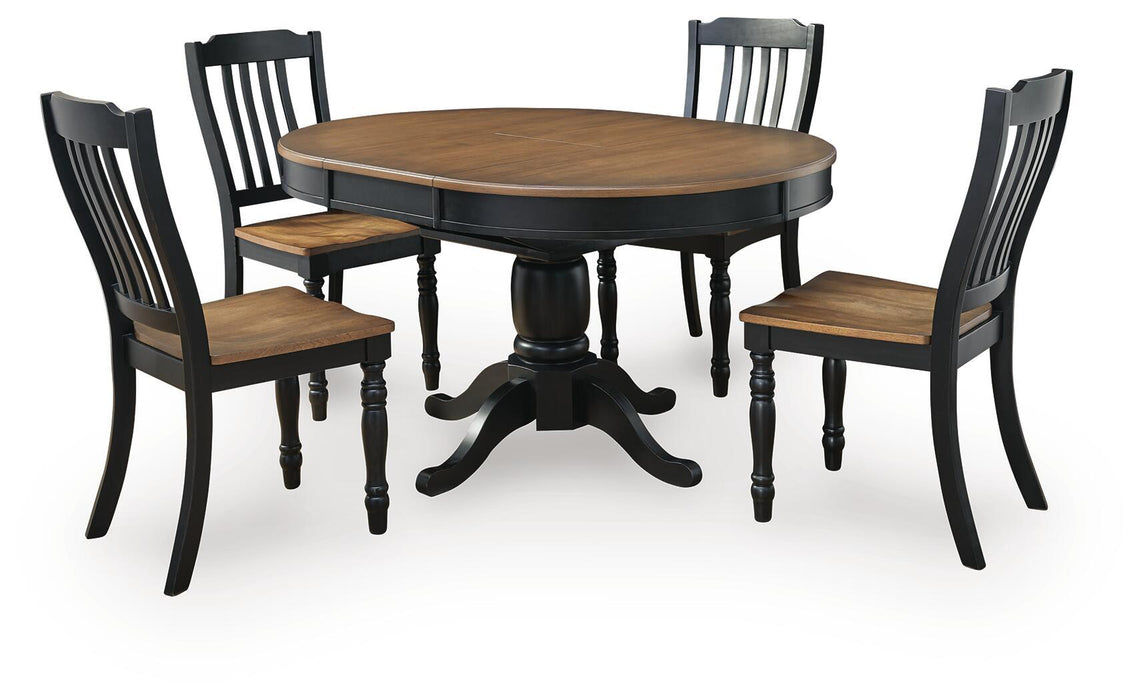 Clorazi - Extension Dining Table Set – 5 Piece Dining Room Sets by Signature Design by Ashley® at Furniture Wholesale Plus , Nashville furniture store