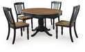 Clorazi - Extension Dining Table Set – 5 Piece Dining Room Sets by Signature Design by Ashley® at Furniture Wholesale Plus , Nashville furniture store