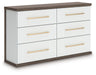 Kendanport - Six Drawer Dresser – Dressers by Signature Design by Ashley® at Furniture Wholesale Plus , Nashville furniture store