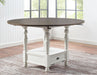 Joanna - Round Counter Height Table - Dark Brown – Counter Tables by Steve Silver Furniture at Furniture Wholesale Plus , Nashville furniture store