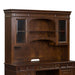Brayton Manor - Jr Executive Credenza Hutch - Cognac – Hutches by Liberty Furniture at Furniture Wholesale Plus , Nashville furniture store