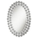 Colleen - Oval Wall Mirror - Silver – Wall Mirrors by CoasterElevations at Furniture Wholesale Plus , Nashville furniture store
