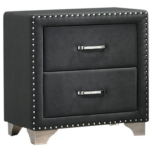 Melody - Upholstered 2-Drawer Nightstand - Premium Accent Nightstands from CoasterEveryday - Just $189! Shop now at Furniture Wholesale Plus  We are the best furniture store in Nashville, Hendersonville, Goodlettsville, Madison, Antioch, Mount Juliet, Lebanon, Gallatin, Springfield, Murfreesboro, Franklin, Brentwood