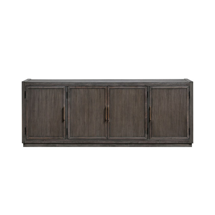 Modern Edge - 77" TV Console - Caffe – TV Stands by Liberty Furniture at Furniture Wholesale Plus , Nashville furniture store