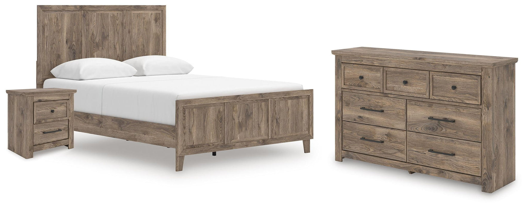 Rusticott - Panel Bedroom Set – 3 Piece Bedroom Sets by Signature Design by Ashley® at Furniture Wholesale Plus , Nashville furniture store