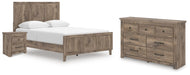Rusticott - Panel Bedroom Set – 3 Piece Bedroom Sets by Signature Design by Ashley® at Furniture Wholesale Plus , Nashville furniture store