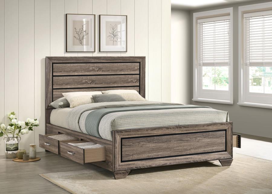 Kauffman - Wood Storage Panel Bed – Storage Beds by CoasterEveryday at Furniture Wholesale Plus , Nashville furniture store