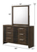 Carlton - Dresser – Dressers by Crown Mark at Furniture Wholesale Plus , Nashville furniture store