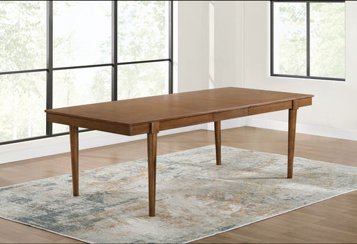 Lyncott - Rectangular Dining Room Extension Table - Brown – Dining Tables with Extensions by Signature Design by Ashley® at Furniture Wholesale Plus , Nashville furniture store