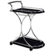 Elfman - 2-Shelve Serving Cart - Premium Bar Carts from CoasterEveryday - Just $149! Shop now at Furniture Wholesale Plus  We are the best furniture store in Nashville, Hendersonville, Goodlettsville, Madison, Antioch, Mount Juliet, Lebanon, Gallatin, Springfield, Murfreesboro, Franklin, Brentwood