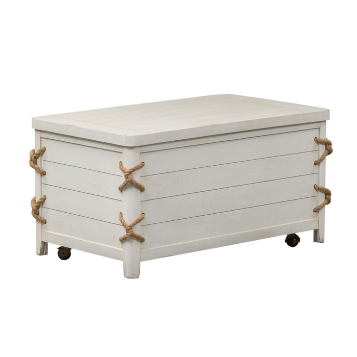 Dockside - Storage Trunk - White – Storage Trunks by Liberty Furniture at Furniture Wholesale Plus , Nashville furniture store
