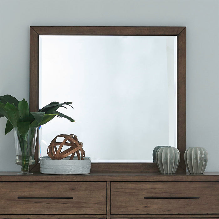 Shaker Lakes - Landscape Mirror - Harvest Brown – Landscape Mirrors by Liberty Furniture at Furniture Wholesale Plus , Nashville furniture store