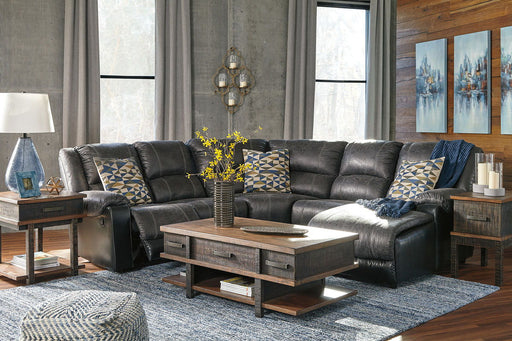 Nantahala - Reclining Sectional With Chaise – Reclining Sectionals by Signature Design by Ashley® at Furniture Wholesale Plus , Nashville furniture store
