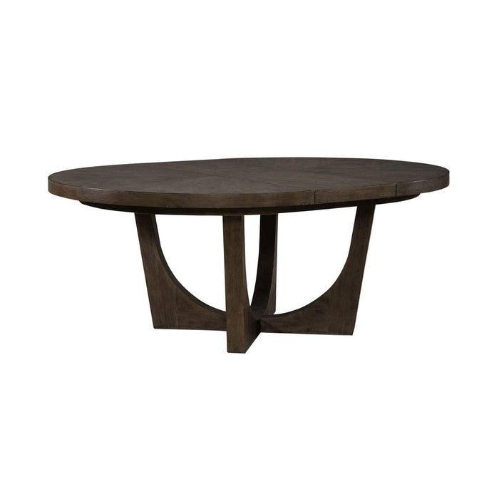 Cascade Falls - Pedestal Table - Satin Espresso – Dining Tables by Liberty Furniture at Furniture Wholesale Plus , Nashville furniture store