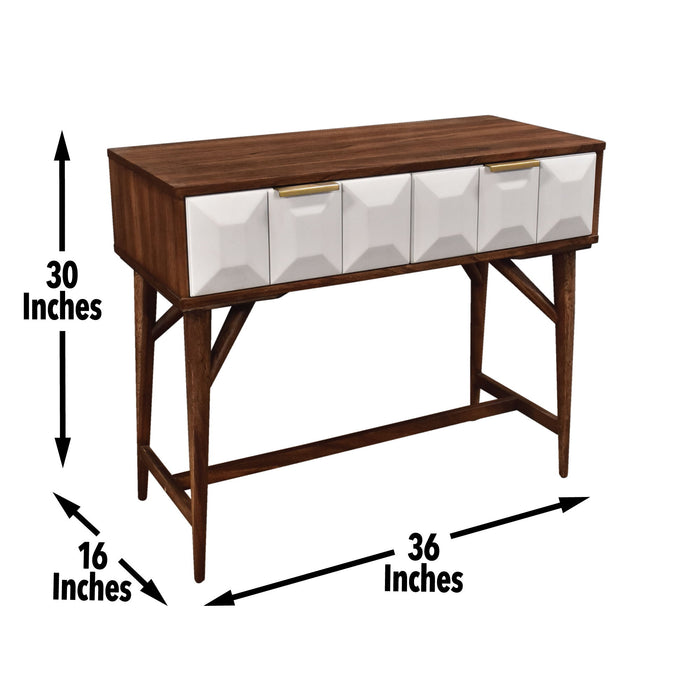 Ginny - Console Table - Dark Brown – Console Tables by Steve Silver Furniture at Furniture Wholesale Plus , Nashville furniture store