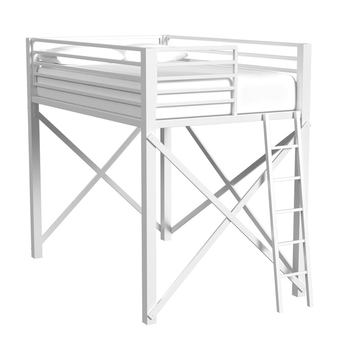 Talia - Loft Bunk And Ladder – Bunk Beds by Elements International at Furniture Wholesale Plus , Nashville furniture store