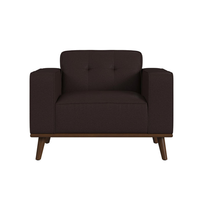 Destiny - Chair With Wood Front – Arm Chairs by Elements International at Furniture Wholesale Plus , Nashville furniture store