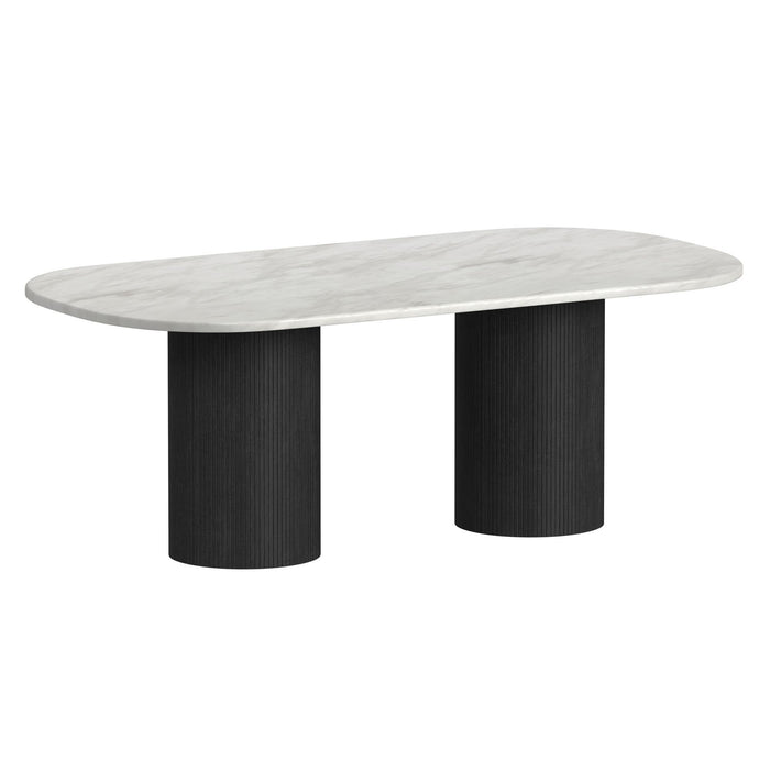Sylvie - 5 Piece Standard Height Dining Set, Oval Table – 5 Piece Dining Room Sets by Elements International at Furniture Wholesale Plus , Nashville furniture store