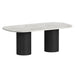 Sylvie - 5 Piece Standard Height Dining Set, Oval Table – 5 Piece Dining Room Sets by Elements International at Furniture Wholesale Plus , Nashville furniture store