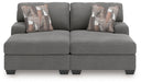Clarington - Sectional – Stationary Sectionals by Signature Design by Ashley® at Furniture Wholesale Plus , Nashville furniture store